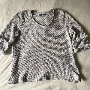Nic and Zoe Textured Knit Sweater